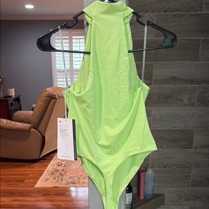 Neon Green bodysuit